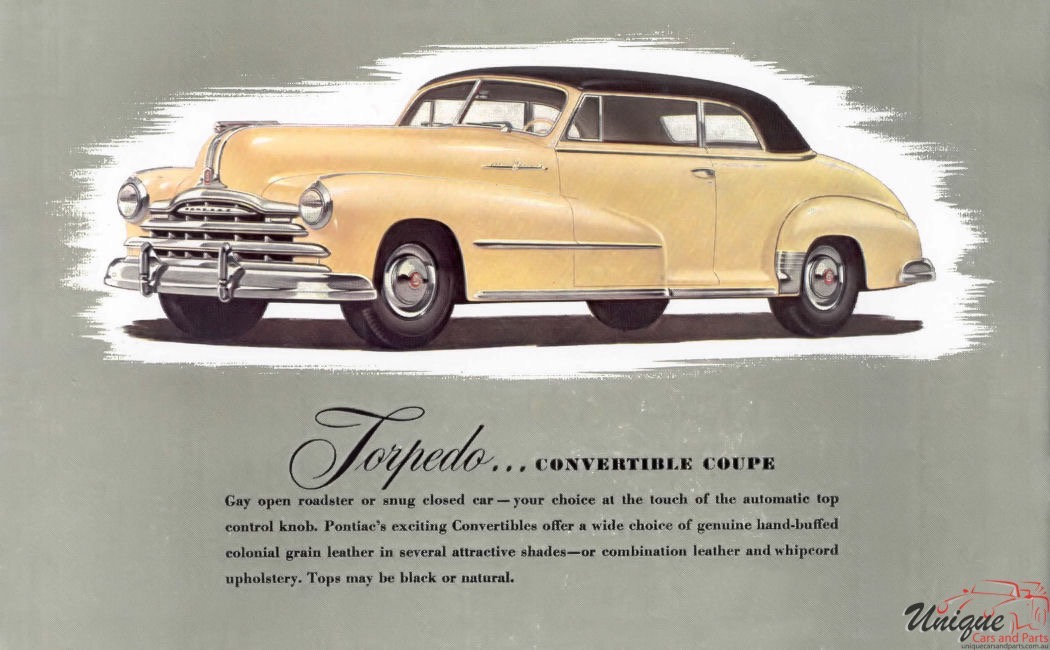 1948 Pontiac Canada Brochure Page 14